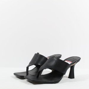 Open Edit Quentin Heeled Sandal - Black 7M